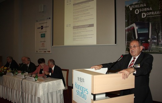 Verejná osobná doprava 2012